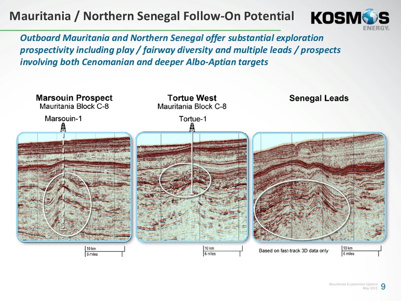 MAURITANIA EXPLORATION UPDATE – Kosmos Energy – slide 8