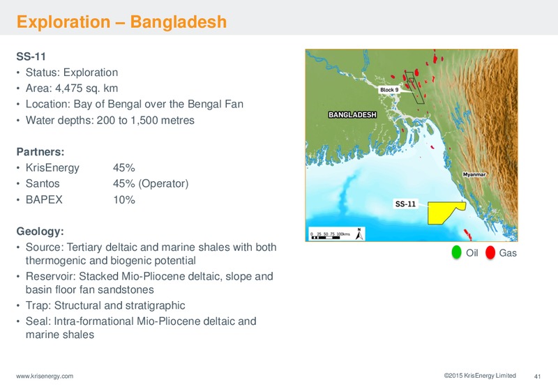 Corporate Presentation – Krisenergy Ltd. – slide 41