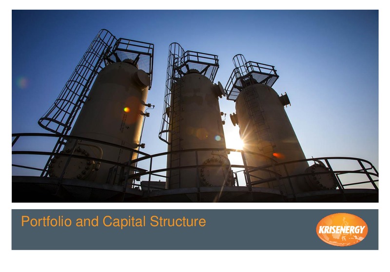 SHAREHOLDERS FORUM – Krisenergy Ltd. – slide 11