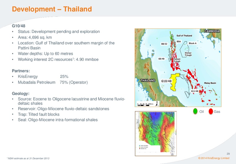 CORPORATE PRESENTATION – Krisenergy Ltd. – slide 28