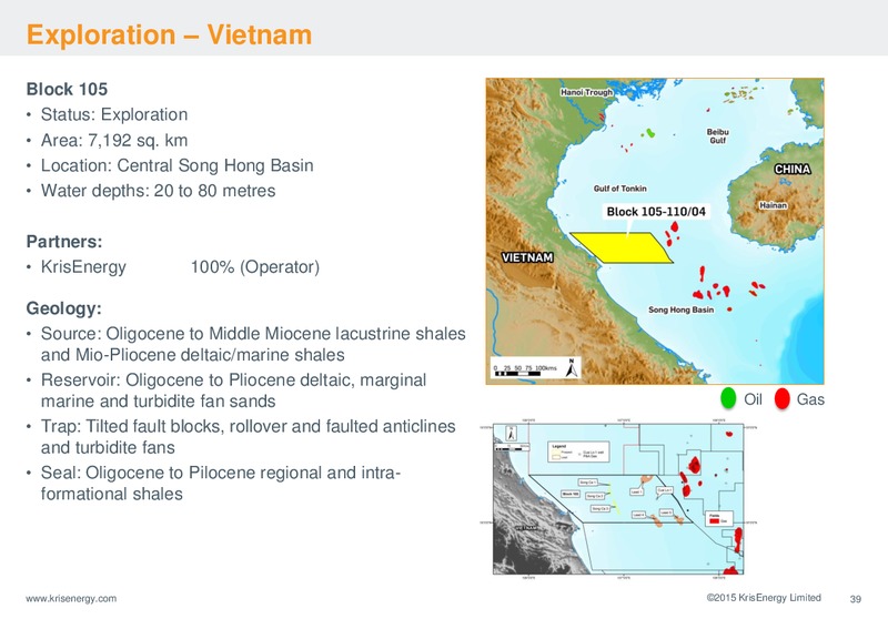 INVESTOR PRESENTATION – Krisenergy Ltd. – slide 39