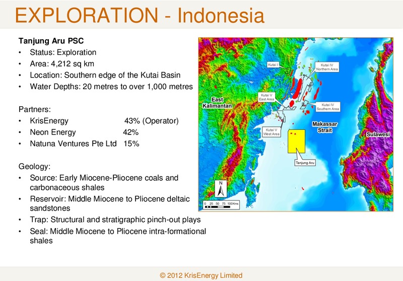 APRIL 2012 CORPORATE PRESENTATION – Krisenergy Ltd. – slide 19