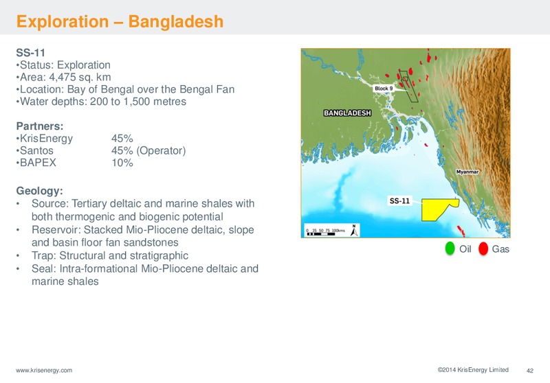 Corporate Presentation – Krisenergy Ltd. – slide 42