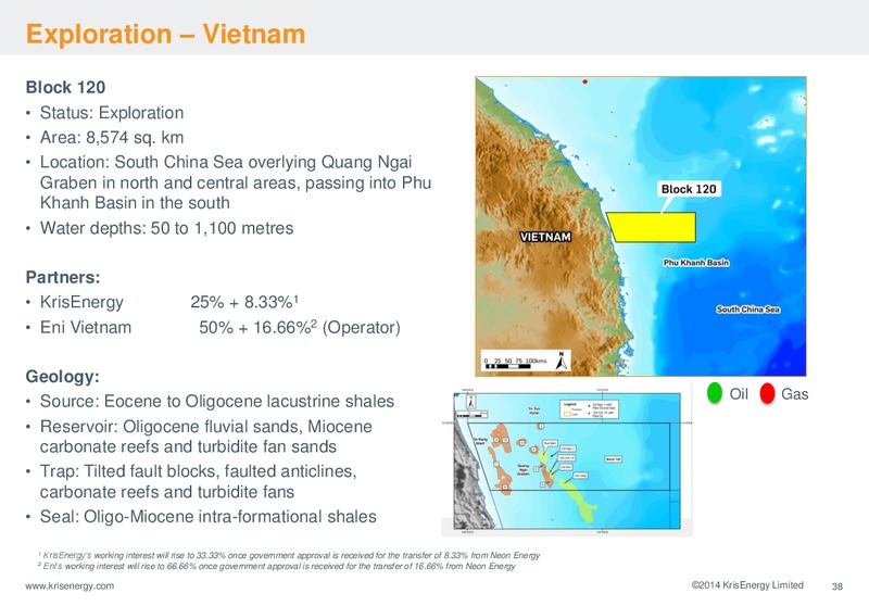 CORPORATE PRESENTATION – Krisenergy Ltd. – slide 38