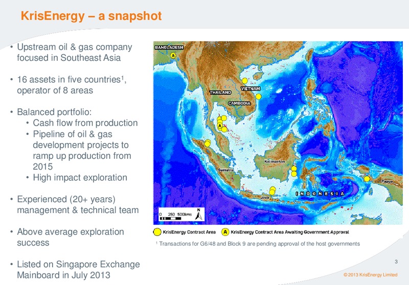 CANACCORD GENUITY GLOBAL RESOURCES CONFERENCE – Krisenergy Ltd. – slide 2