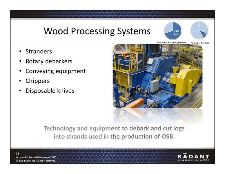 August 2015 Investor Presentation – Kadant Inc. – slide 17