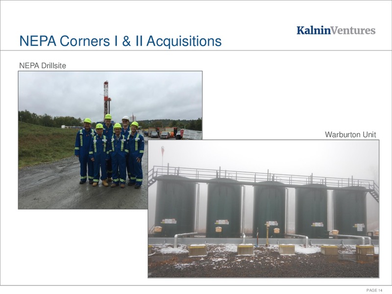 September 2017 Investor Presentation – Kalnin Ventures – slide 15