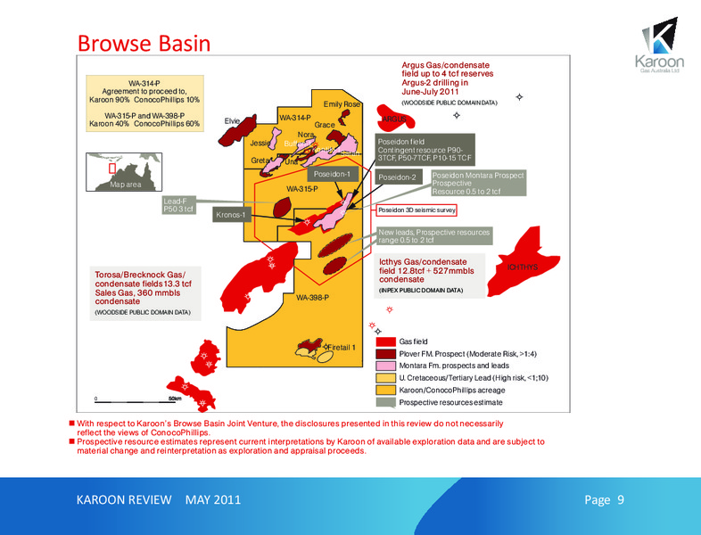 MAY 2011  CORPORATE REVIEW – Karoon Gas Australia Ltd – slide 9