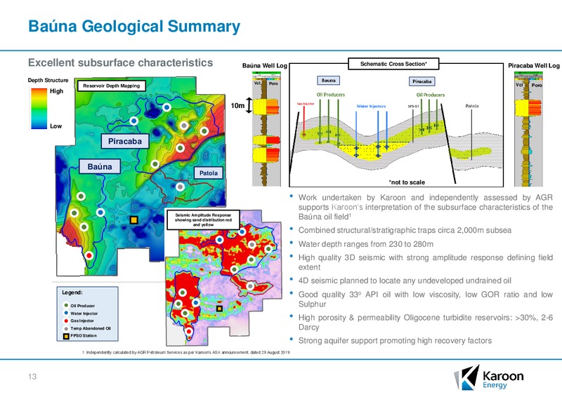 October 2019 Investor Presentation – Karoon Gas Australia Ltd – slide 12
