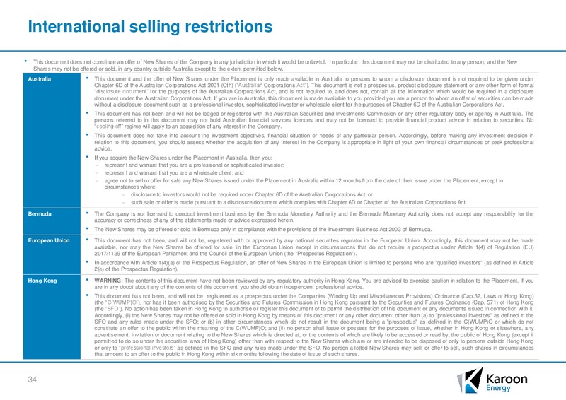 Acquisition of the Bauna Oil Field and Equity Raising – Karoon Gas Australia Ltd – slide 31