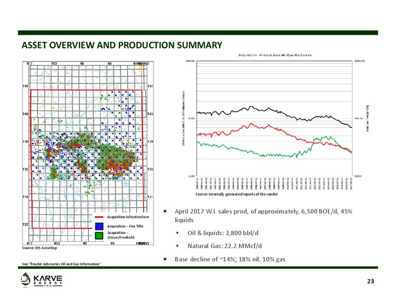July 2017 Corporate Presentation – Karve Energy Inc – slide 22