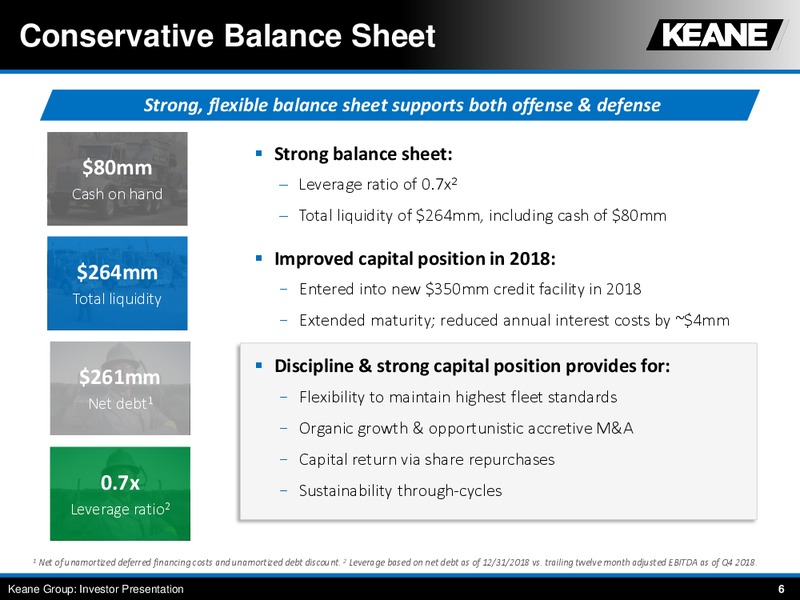 March 2019 Corporate Presentation – Keane Group – slide 7