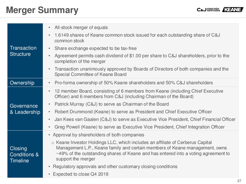 Barclays CEO Energy Power Conference – Keane Group – slide 26