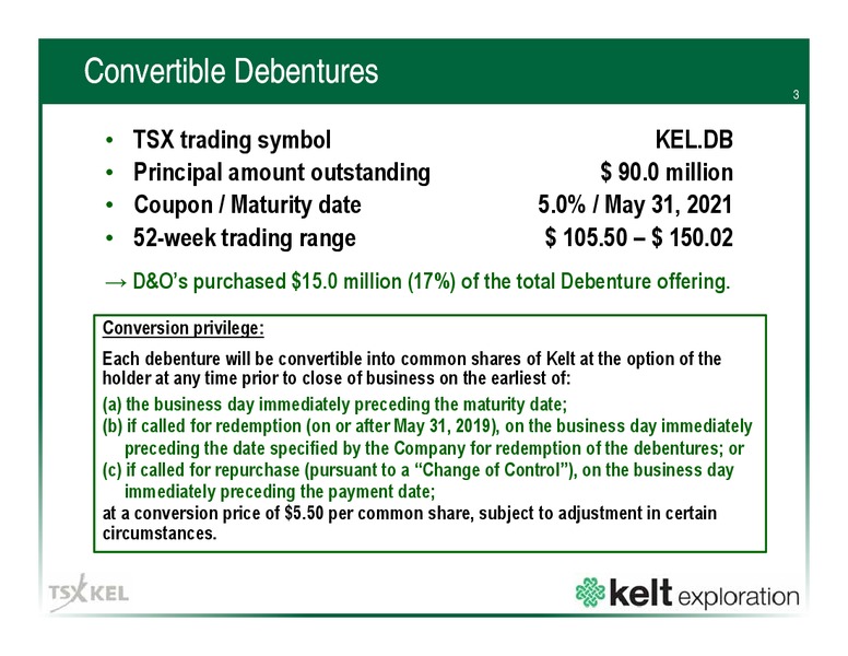 January 2017 Corporate Presentation – Kelt Exploration Ltd. – slide 4