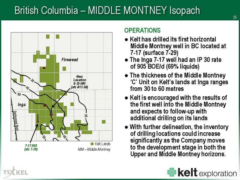 September 2016 Corporate Presentation – Kelt Exploration Ltd. – slide 26