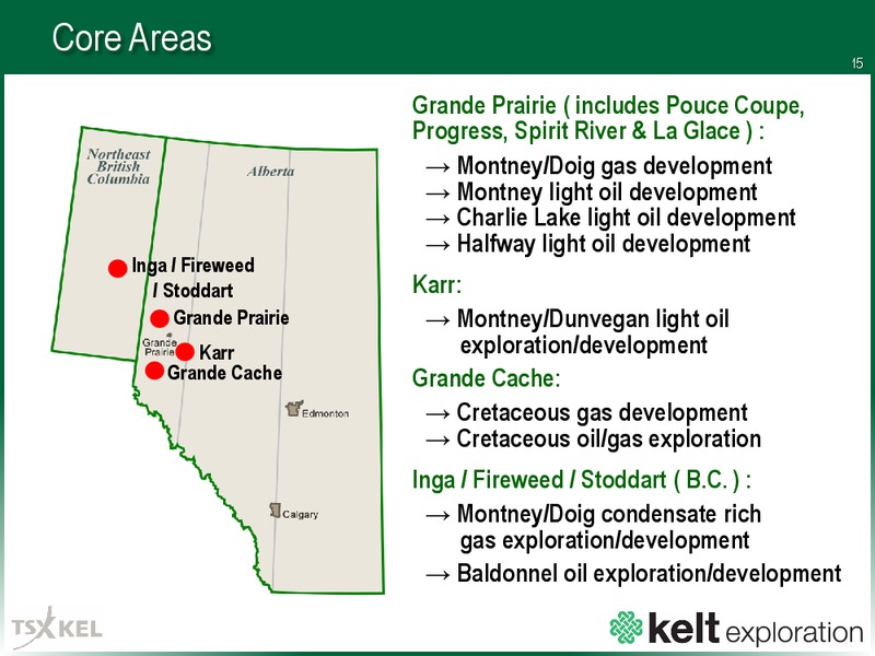 December 2015 Investor Presentation – Kelt Exploration Ltd. – slide 15