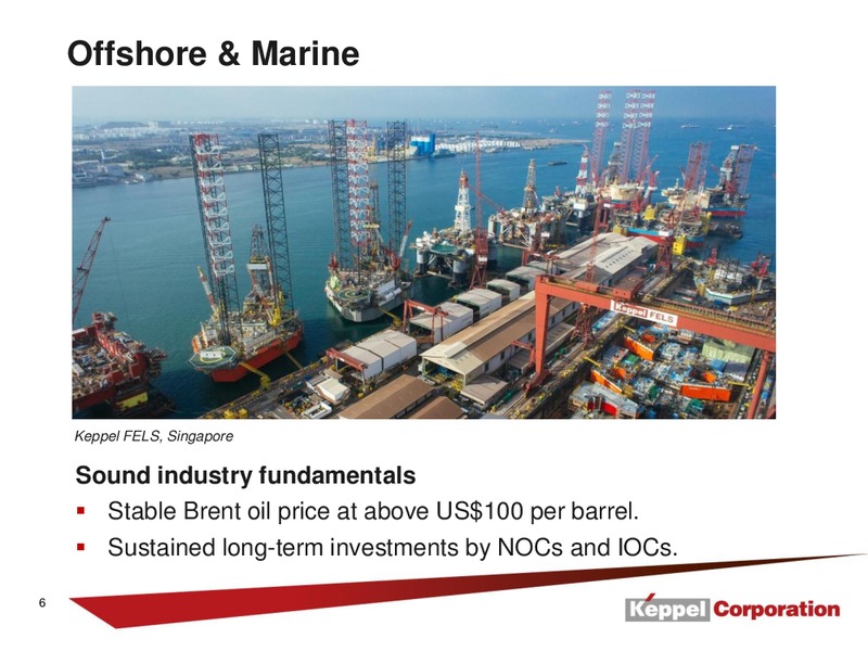 First Quater Financial Results – Keppel Corporation Limited – slide 6