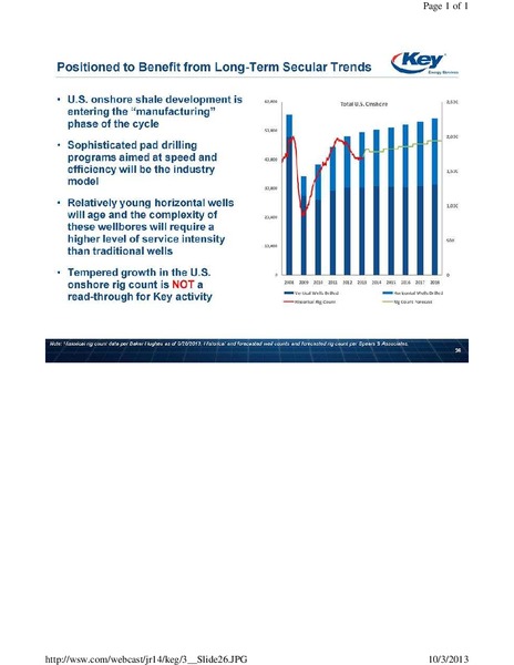 JOHNSON RICE & COMPANY ENERGY CONFERENCE – Key Energy Services Inc. – slide 27