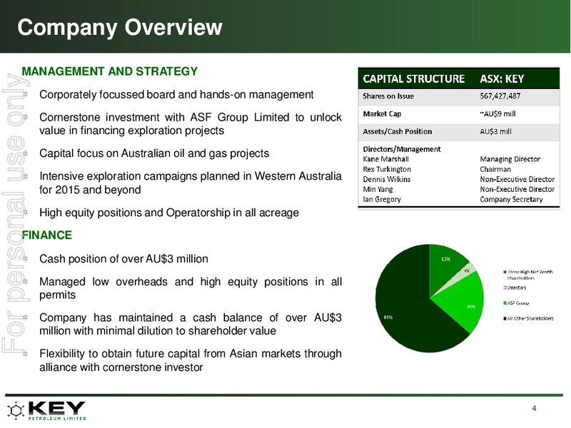 2014 GOOD OIL CONFERENCE – Key Petroleum – slide 5