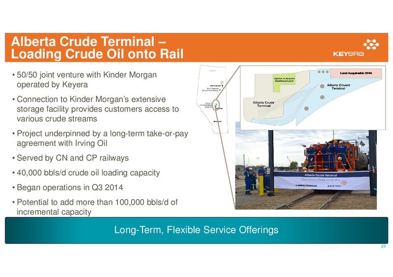 May 2015 Corporate Presentation – Keyera Corp. – slide 28
