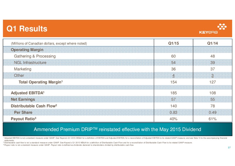 May 2015 Corporate Presentation – Keyera Corp. – slide 36