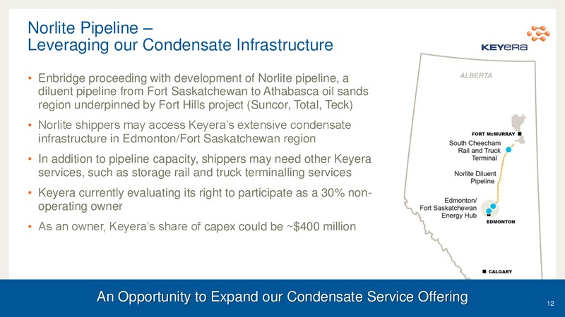 TD SECURITIES 2014 LONDON ENERGY CONFERENCE – Keyera Corp. – slide 11