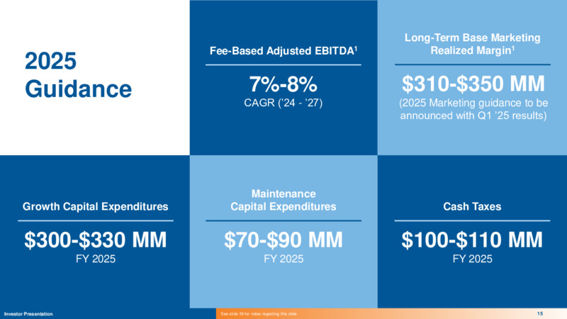 April 2025 Presentation – Keyera Corp. – slide 15