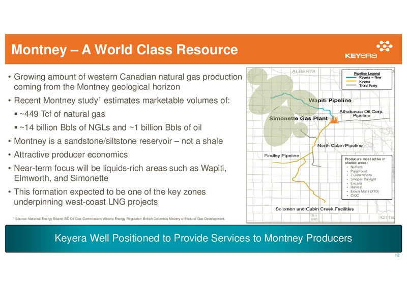 JUNE 2015 INVESTOR PRESENTATION – Keyera Corp. – slide 11