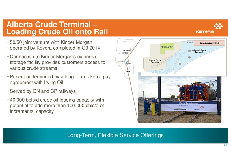 TD SECURITIES CALGARY ENERGY CONFERENCE – Keyera Corp. – slide 25