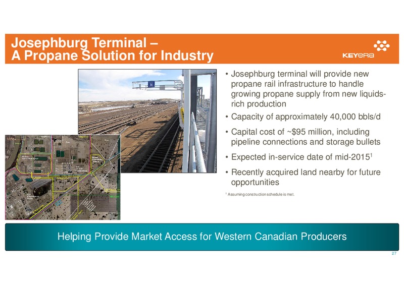 TD SECURITIES CALGARY ENERGY CONFERENCE – Keyera Corp. – slide 26