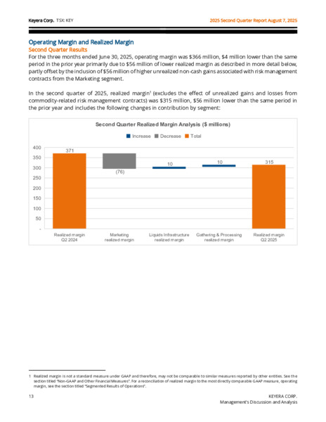 2Q 2025 Report – Keyera Corp. – slide 13