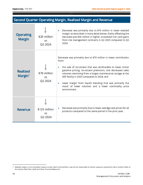 2Q 2025 Report – Keyera Corp. – slide 28