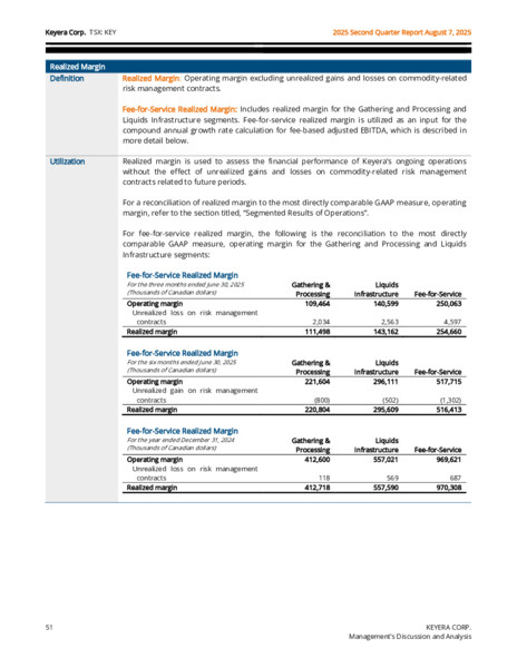 2Q 2025 Report – Keyera Corp. – slide 51