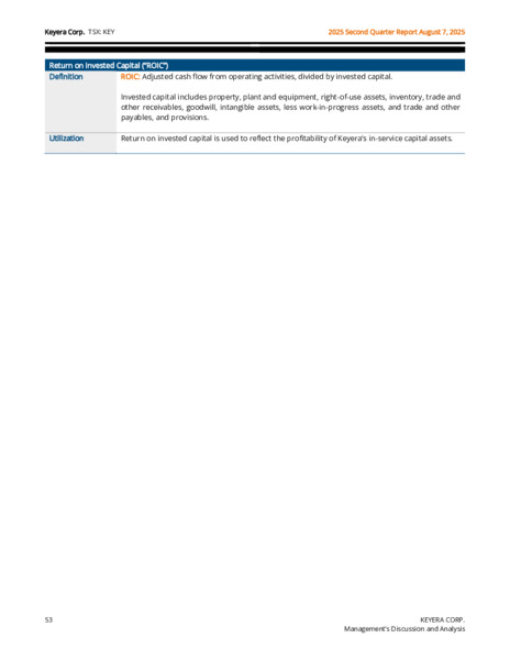 2Q 2025 Report – Keyera Corp. – slide 53