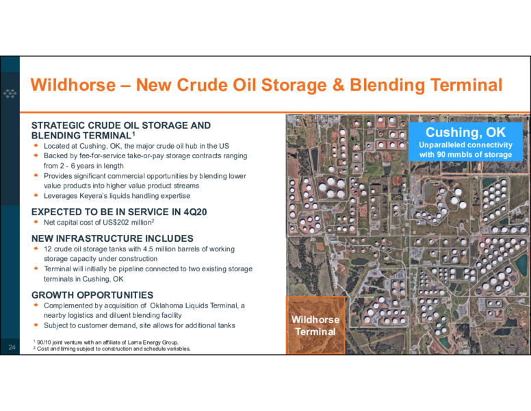 Corporate Profile August 2020 – Keyera Corp. – slide 24