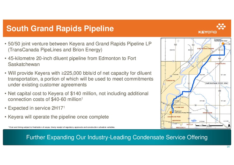 September 2015 Corporate Presentation – Keyera Corp. – slide 25