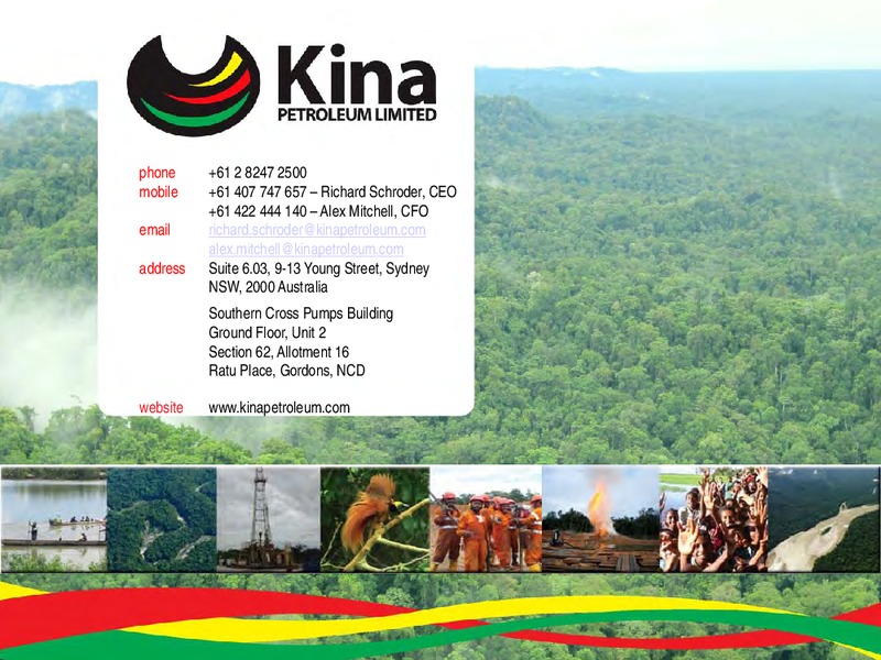 March 2014 Investor Presentation – Kina Petroleum and Minerals Corp. – slide 31