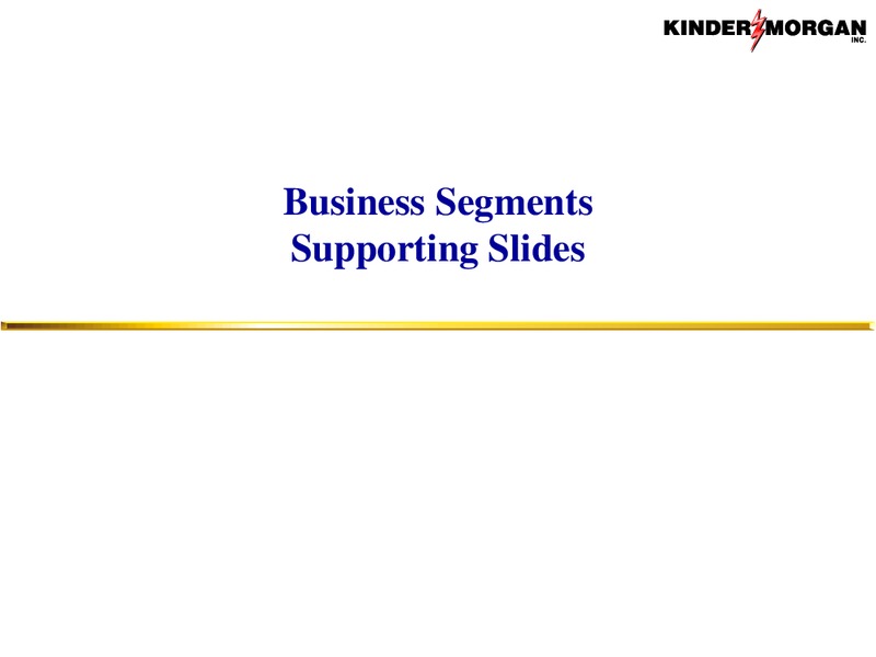 January 2016 Investor Presentation – Kinder Morgan, Inc. – slide 70