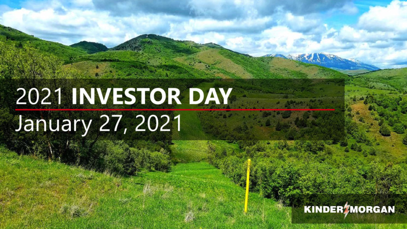 2021 Investor Day – Kinder Morgan, Inc. – slide 1