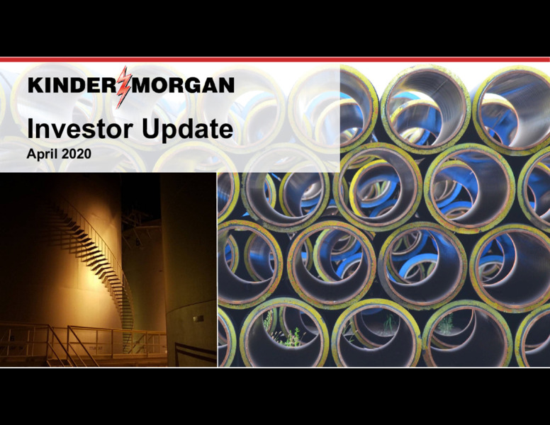 April 2020 Investor Presentation – Kinder Morgan, Inc. – slide 1