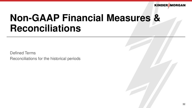 September 2020 Investor Presentation – Kinder Morgan, Inc. – slide 30