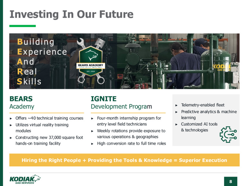 June 2025 Investor Presentation – Kodiak Gas Services, LLC – slide 8