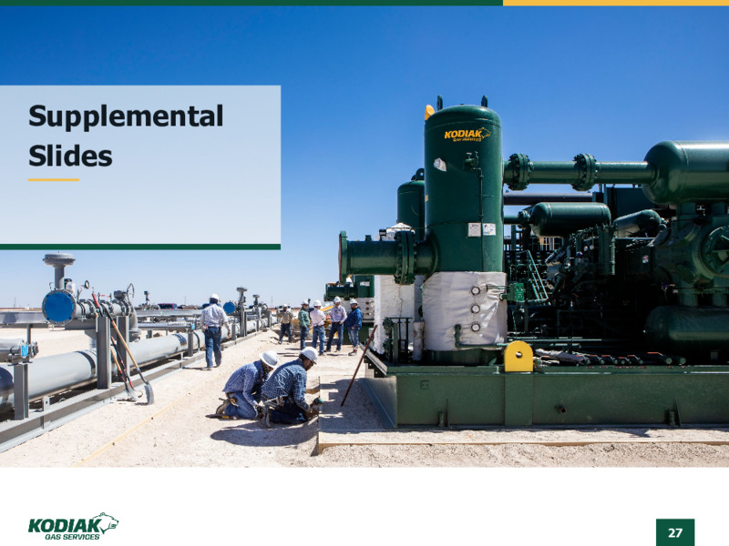 June 2025 Investor Presentation – Kodiak Gas Services, LLC – slide 27