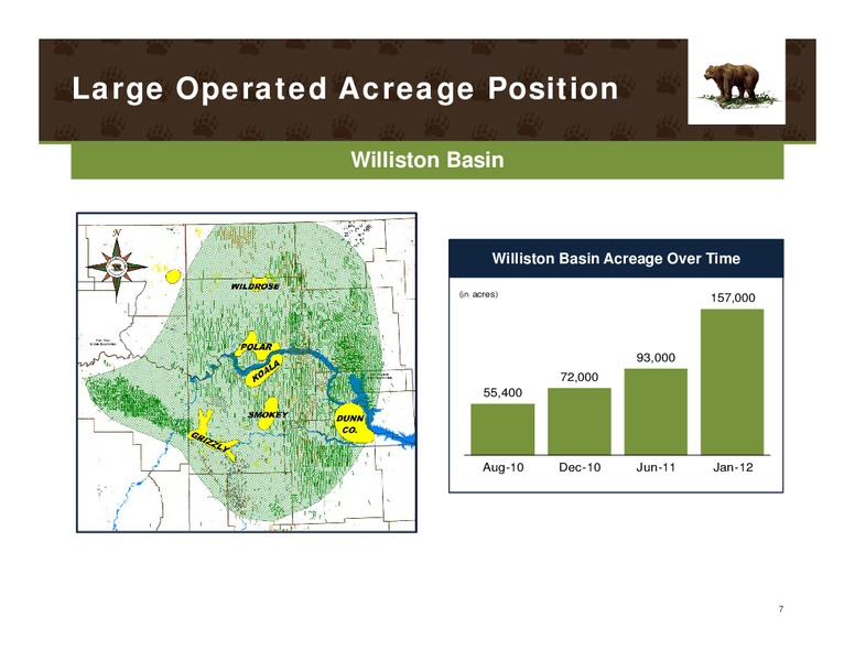 JUNE 2012 INVESTOR PRESENTATION – Kodiak Oil & Gas Corp. – slide 6