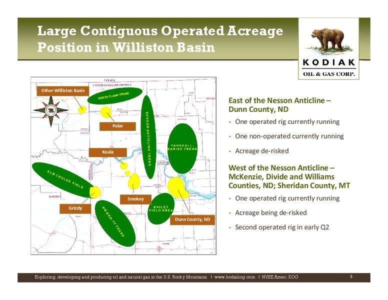IPAA Oil Gas Investment Symposia New York – Kodiak Oil & Gas Corp. – slide 7