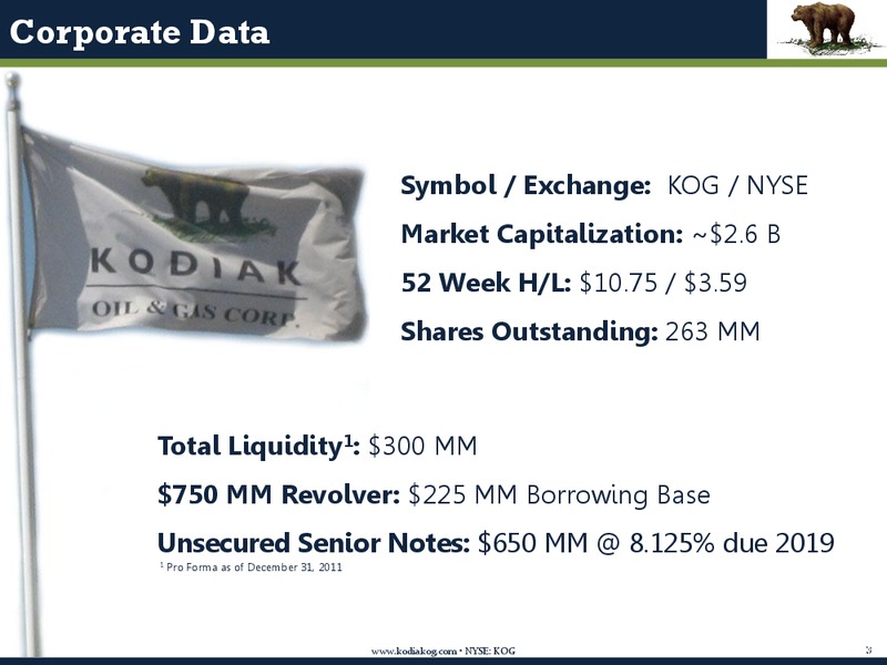 IPAA Oil Gas Investment Symposium – Kodiak Oil & Gas Corp. – slide 2