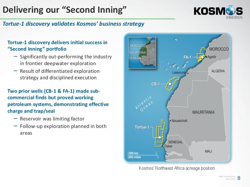 2015 RBC Capital Markets Global Power Conference – Kosmos Energy – slide 7