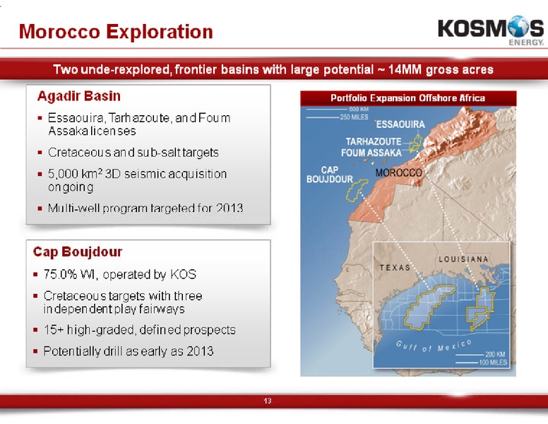 Credit Suisse Energy Summit – Kosmos Energy – slide 13