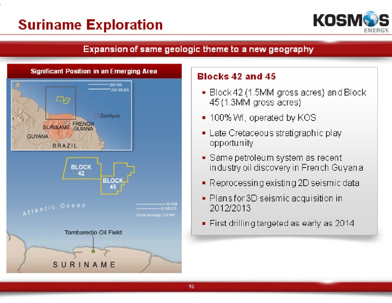Credit Suisse Energy Summit – Kosmos Energy – slide 16