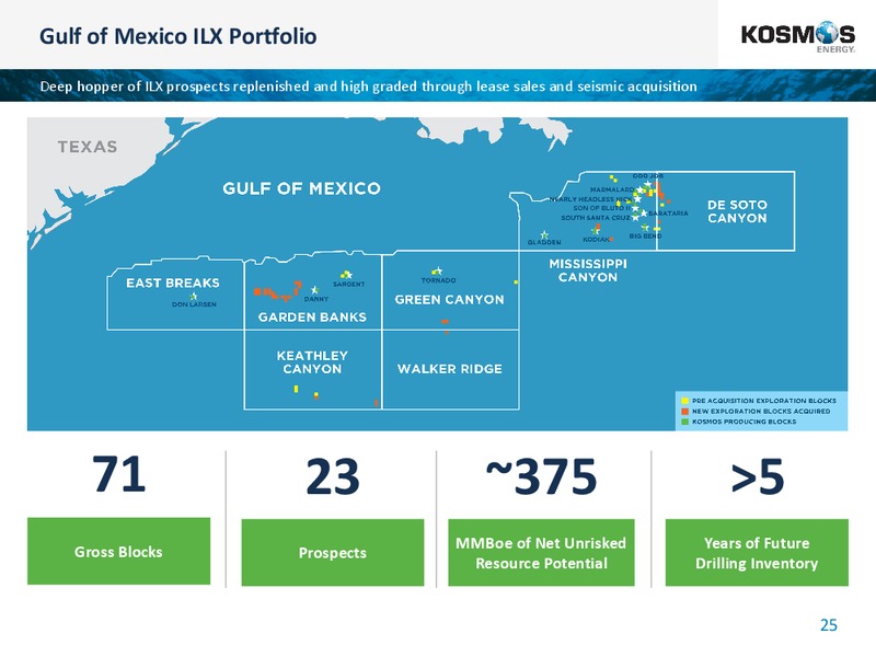 4Q FY 2019 Results – Kosmos Energy – slide 25